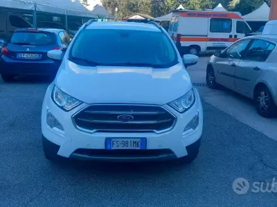 Usata Ford Ecosport ST-Line 99 CV (72 kW) 2018 Bianco SUV
