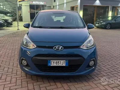 Usata Hyundai i10 Classic 66 CV (48 kW) 2015 Blu Utilitaria