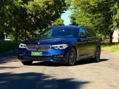 Usata BMW 520 M Sport 190 CV (139 kW) 2018 Blu/azzurro Station wagon