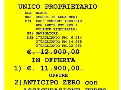 Usata Smart ForFour 71 CV (52 kW) 2018 Ecn black Utilitaria