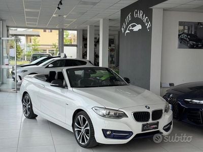 Usata BMW 218 Sport Line 136 CV (100 kW) 2015 Other Cabrio