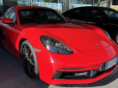 Usata Porsche 718 Cayman GTS 366 CV (269 kW) 2019 Rosso Coupé