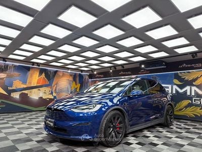 Usata Tesla Model X Plaid 759 kW (1033 CV) 2023 Blu SUV