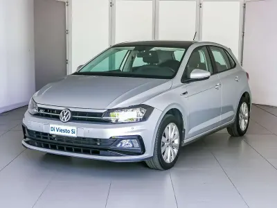 Usata VW Polo Highline 95 CV (69 kW) 2018 Argento riflesso metallizzato Utilitaria
