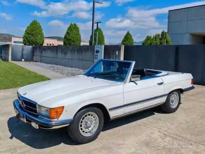Usata Mercedes SL450 235 CV (172 kW) 1970 Bianco Cabrio