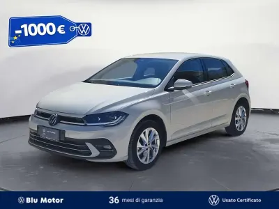 Usata VW Polo Style 110 CV (80 kW) 2023 6u ascot grey Utilitaria