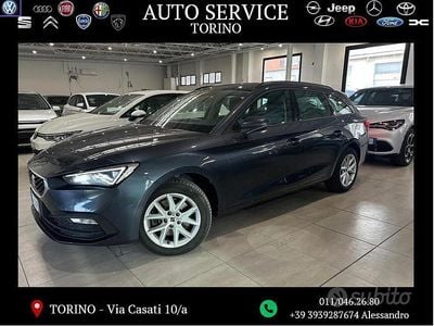 Usata Seat Leon Business 150 CV (110 kW) 2021 Grigio scuro Station wagon