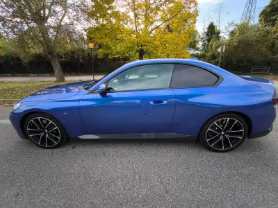 Usata BMW 220 M Sport 190 CV (139 kW) 2022 Blu/azzurro Coupé