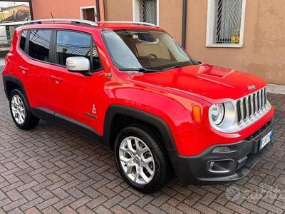 Usata Jeep Renegade Limited 140 CV (102 kW) 2017 Rosso SUV