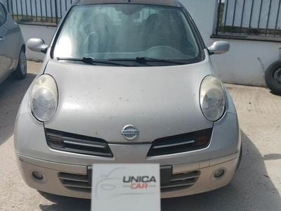 Usata Nissan Micra Acenta 81 CV (59 kW) 2005 Grigio Utilitaria