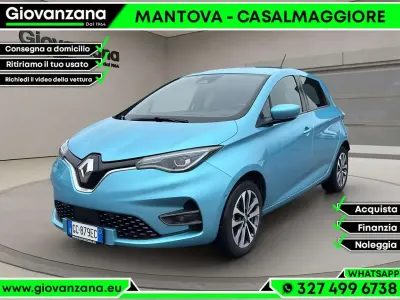 Usata Renault Zoe Intens 100 kW (136 CV) 2020 Blu celadon Utilitaria