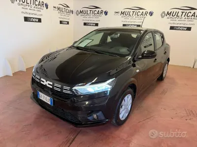 Usata Dacia Sandero Expression 91 CV (66 kW) 2023 Nero Berlina