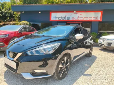 Usata Nissan Micra Tekna 90 CV (66 kW) 2018 Nero Utilitaria