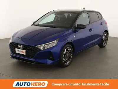 Usata Hyundai i20 Trend 101 CV (74 kW) 2021 Blu/azzurro Utilitaria