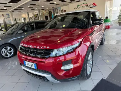 Usata Land Rover Range Rover evoque Prestige 190 CV (139 kW) 2012 Rosso SUV