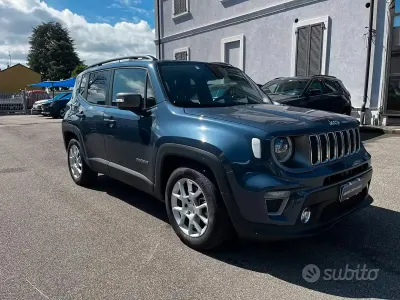 Usata Jeep Renegade Limited 150 CV (110 kW) 2021 Blu SUV