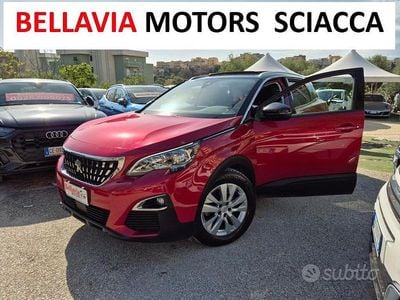 Usata Peugeot 3008 131 CV (96 kW) 2019 Rosso SUV