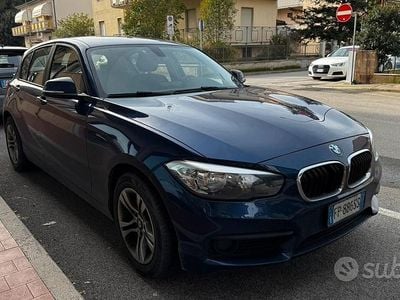 Usata BMW 116 116 CV (85 kW) 2018 Blu Utilitaria