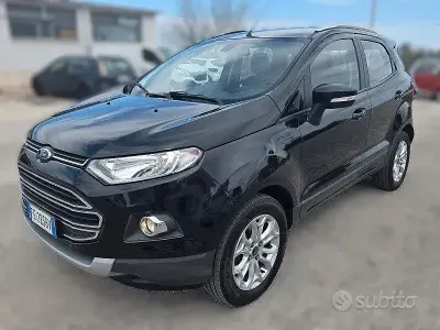 Usata Ford Ecosport Titanium 95 CV (69 kW) 2016 Nero SUV