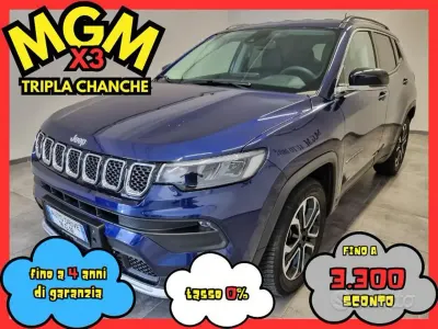 Usata Jeep Compass Limited 150 CV (110 kW) 2021 Blu SUV