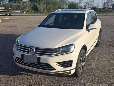 Usata VW Touareg Sportline 204 CV (150 kW) 2018 Bianco SUV