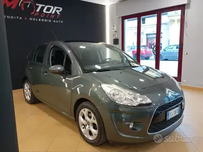 Usata Citroën C3 Exclusive 60 CV (44 kW) 2010 Verde Berlina
