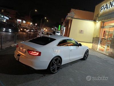 Usata Audi A5 S-Line 2009 Bianco Coupé