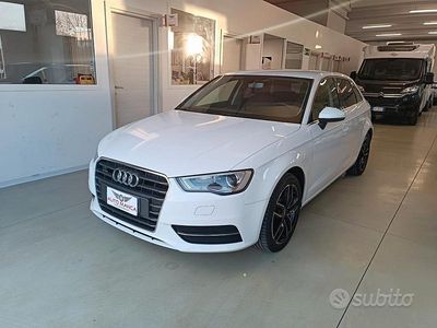 Usata Audi A3 Business 110 CV (80 kW) 2016 Bianco Berlina