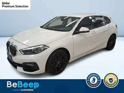 Usata BMW 118 Sport Line 140 CV (102 kW) 2020 Bianco pastello Berlina
