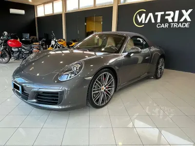 Usata Porsche 991 420 CV (308 kW) 2018 Grigio Cabrio