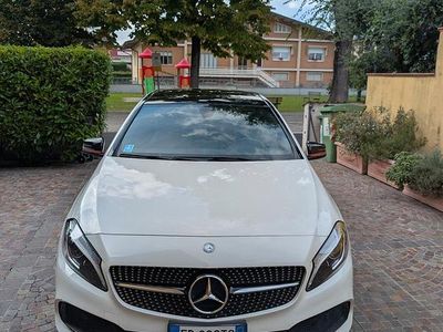 Usata Mercedes A180 Premium 109 CV (80 kW) 2015 Bianco Berlina