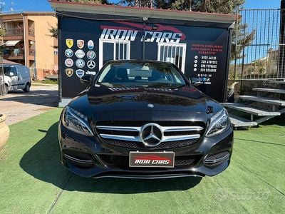 Usata Mercedes C220 Exclusive 169 CV (124 kW) 2014 Nero Berlina