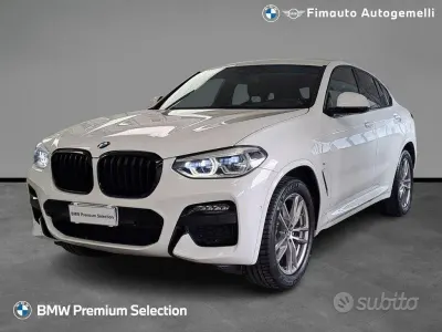 Brugt BMW X4 M Sport 190 HK (139 kW) 2021 Hvid SUV