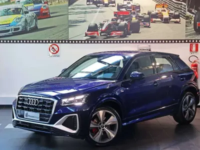 Usata Audi Q2 S-Line 150 CV (110 kW) 2022 Blu/azzurro SUV