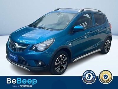 Usata Opel Karl Rocks 73 CV (53 kW) 2018 Azzurro metallizzato Utilitaria
