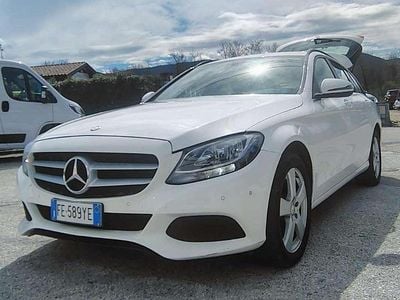 Usata Mercedes C180 Executive 116 CV (85 kW) 2016 Bianco Station wagon