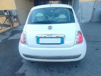 Usata Fiat 500 Lounge 2009 Bianco Cabrio