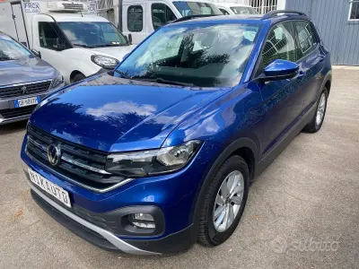 Usata VW T-Cross 95 CV (69 kW) 2023 Blu SUV