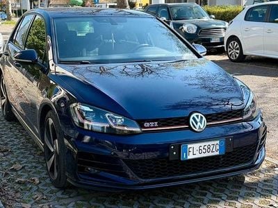 Usata VW Golf VII GTI 245 CV (180 kW) 2017 Blu Berlina
