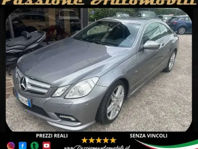Usata Mercedes E350 Avantgarde 231 CV (169 kW) 2009 Argento Coupé
