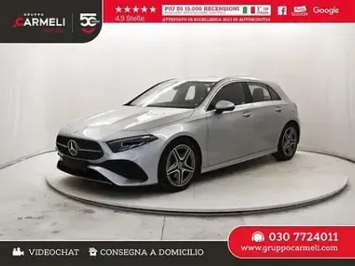 Usata Mercedes A180 Premium 136 CV (100 kW) 2025 Argento Berlina