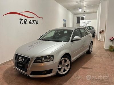 Usata Audi A3 105 CV (77 kW) 2010 Grigio Utilitaria