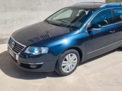 Usata VW Passat 140 CV (102 kW) 2008 Bluazzurro Station wagon