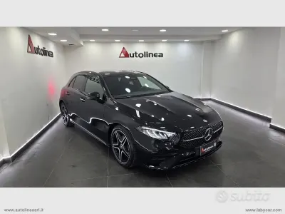 Nuova Mercedes A200 AMG line 150 CV (110 kW) 2026 Nero Berlina
