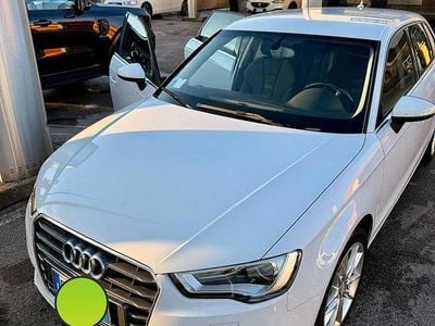Usata Audi A3 Attraction 110 CV (80 kW) 2015 Bianco