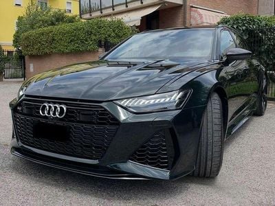 Usata Audi RS6 Ambiente 600 CV (441 kW) 2021 Verde Station wagon