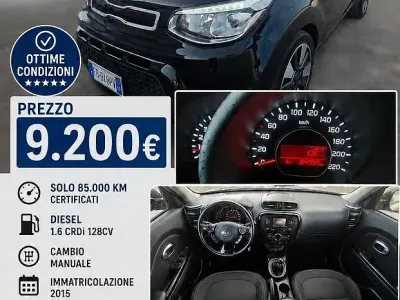 Usata Kia Soul 128 CV (94 kW) 2015 Nero SUV