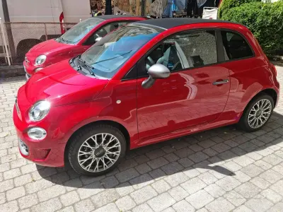 Usado Fiat 500S S 69 HP (50 kW) 2018 Vermelho Cabrios
