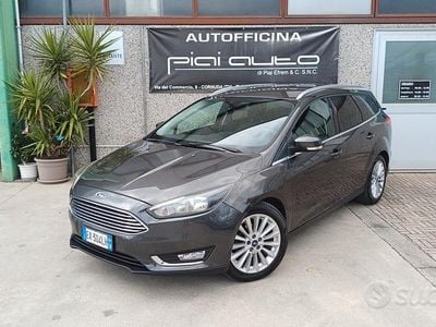 Usata Ford Focus Titanium X 120 CV (88 kW) 2014 Nero Station wagon