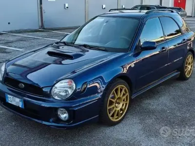 Usata Subaru Impreza 218 CV (160 kW) 2001 Blu Station wagon